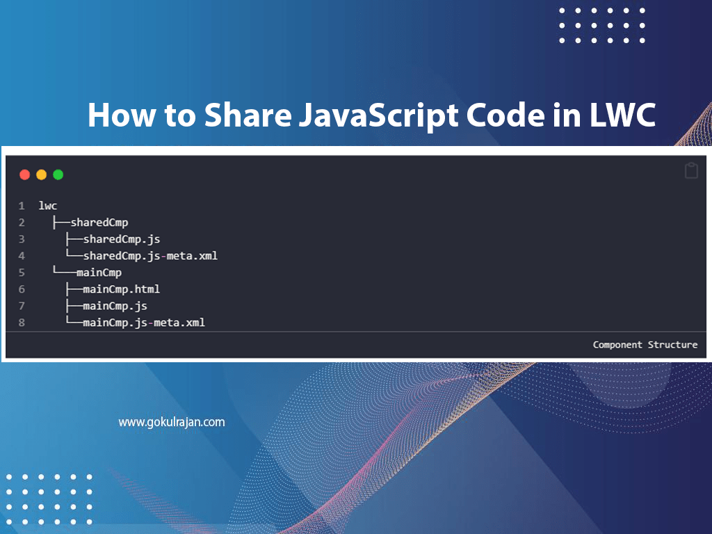 How to Share JavaScript Code in LWC